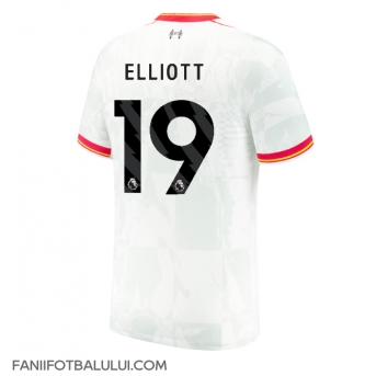 Liverpool Harvey Elliott #19 Tricou Fotbal Replică 2024-25 Barbati Treilea